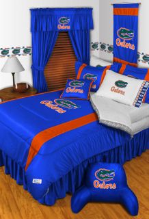 florida gators comforter sham valance set sidelines more options size