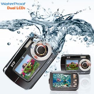 Newly listed SVP 18MP Max. UnderWater Digital Camera + Video w/ Dual 
