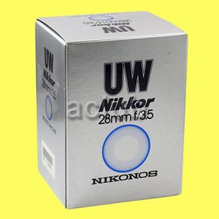   New Nikon UW Nikkor 28mm F/3.5 Underwater IC Lens Nikonos II III IV V