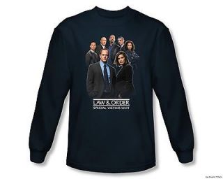 Officially Licensed Law & Order Special Victims Unit Team Long Sleeve 