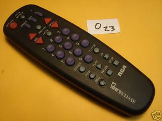 rca crk68d1 original tv systemlink3 remote o23 