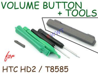 Side Key Volume Button Keypad Unit + Tools for HTC HD2 HD 2 II Leo 