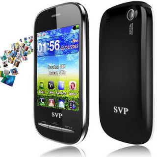   Unlocked   SVP Q70 Pro Touch Screen QuadBand Dual Sim GSM Mobile Phone
