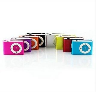   Mini Clip Metal  Player Support Up To 2GB 4GB SD/TF Card 
