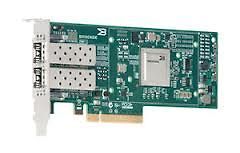 Brocade 1020 Dual Port 10Gb SFP+ PCI E FCoE CNA HBA Low Profile & Std 