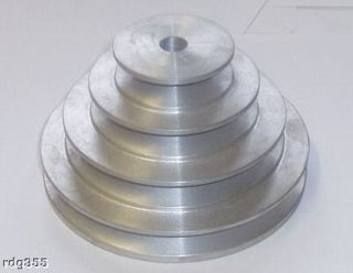rdgtools aluminium 4 step v pulley with a 5 8