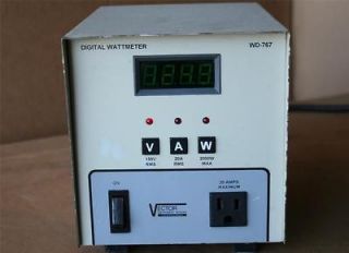 vector instruments wd 767 digital wattmeter  85
