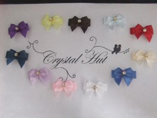 VELCRO Hair Bows Bow NewBorn Toddler dogs handmade by Buckles n Bows 