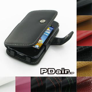 Leather Case for Huawei Ascend Y 200 U8655 (Book B41 with Clip) by 