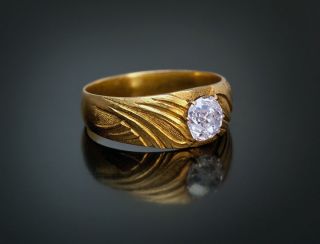 mens antique diamond ring in Vintage & Antique Jewelry