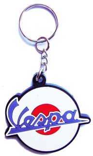 new rubber vespa scooter keychain keyri ng kr46 from thailand