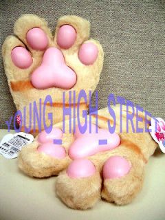 GARFIELD CAT KITTY VICIOUS MONSTER Fur PAW CLAW Cosplay CARAMEL GLOVES 