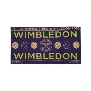 wimbledon mens championships towel 2012 green purple from germany time 