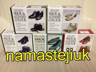DYLON SHOE & ACCESSORIES COLOUR DYE PICK ANY 3 X FROM DIF. COLOUR 