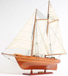 The Americas Cup America Sailboat Wooden Model 24 Built Yacht New