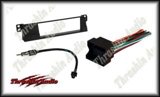   Kit CD Player Install Dash Trim Wiring Harness (Fits BMW