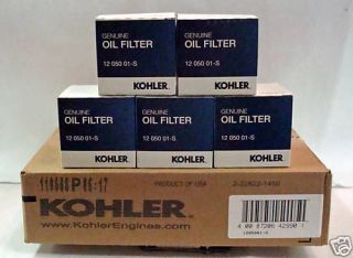 12 050 01 S KOHLER OIL FILTER (CASE OF 12) FITS WALKER