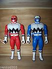 Power Rangers 9 Walkie Talkies/Poseabl​e Action Figures