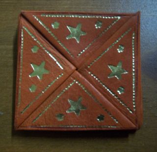 moroccan leather wallet men bifold wallet handmade orange time left