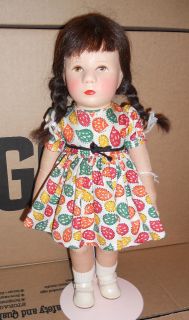 doll kathe kruse 14 doll with pigtails all original 1940s