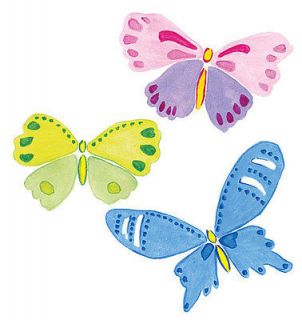 Butterfly Decorations 25 Mariposa Pastels Butterflies Wallies Stickers 