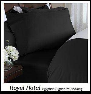 Newly listed Wrinkle Free Solid Black Full 4pc Super Soft Microfiber 
