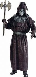 Adult Mens Warlock Warrior Halloween Costume with Latex Mask Standard 
