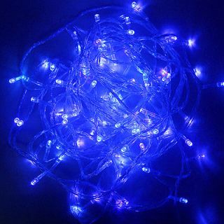 Blue Brand New 10M Water resistant 100 LED Christmas Fairy Party 