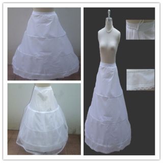 NEW Bridal wedding gown crinoline underskirt petticoat pettiskirt