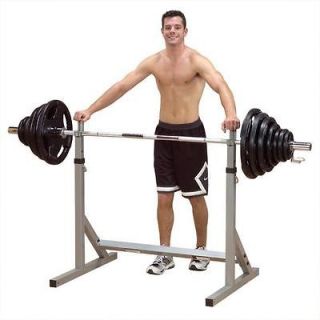 body solid powerline adjustable olympic squat rack 