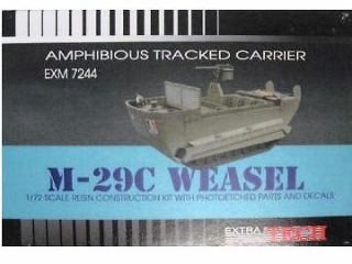 72 extratech us m29c amphibious weasel carrier exm 7244