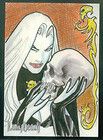 Wade Webb Original Art Sketch Card Lady Death WOW