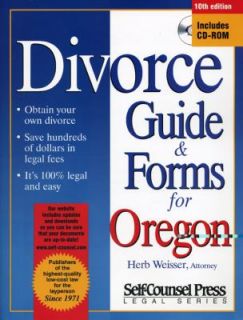 Divorce Guide for Oregon by Herb Weisser 2004, Mixed Media