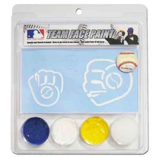 milwaukee brewers face paint with stencils  10
