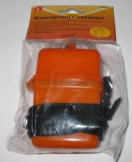 Waterproof Container with Lanyard   Plastic Body   Great for Beach or 