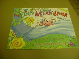   EENSY WEENSY SPIDER SC BOOK ILLS BY NADINE WESTCOTT WONDERFULLY DONE