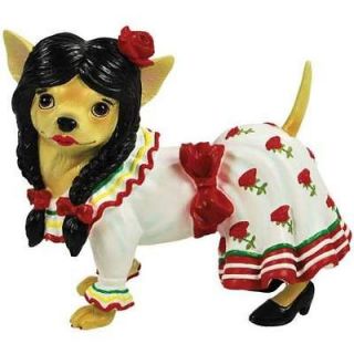   Mexican Dancer Figurine by Westland Giftware New Dog Mexico 13756