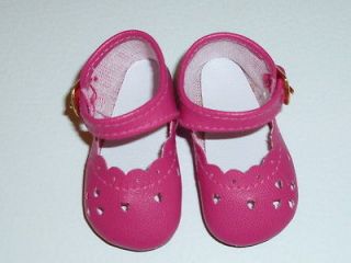FUCHSIA HEART SHOES FOR KAYE WIGGS GIRLS & Layla / Mikis MSD SIZE 