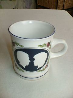 unused denby charles diana silhouette mug 1981 from united kingdom