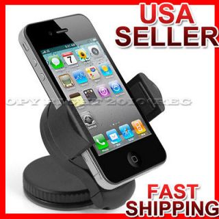360° ROTATING CAR WINDSHIELD HOLDER MOUNT STAND FOR APPLE iPhone 4S 