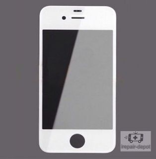 White Iphone 4 4G 4S Front Repair LCD Screen Glass Replacement