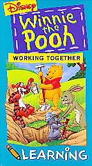 Winnie the Pooh   Pooh Learning   Working Together VHS, 1996