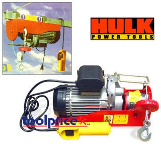 New 1000/2000 LBS Electric Hoist 1000/2000 LBS Cable Hoist Cable Winch