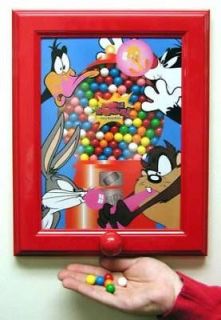 real working 15 picture gumball machine frame 