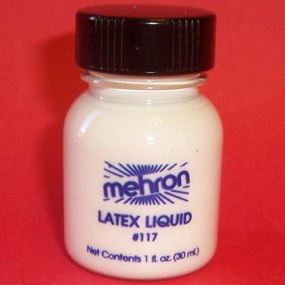 Liquid Latex Flesh Halloween Costume Makeup Mehron Fake Skin 