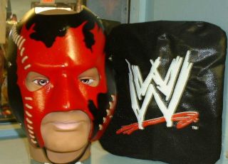 wwe officially licensed kane real leather replica mask time left