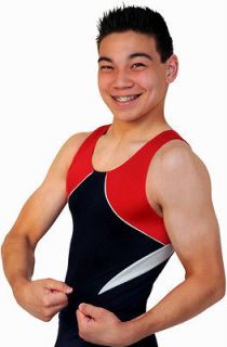 new mens muscle gymnastics leotard by iron cross more options