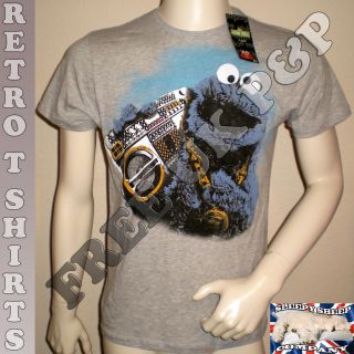   Monster Retro Boombox T Shirt Sizes XS S M L XL Official Licenced