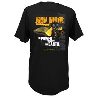   John Deere Power to Move the Earth 544J Loader T Shirt M L XL 2X LP413