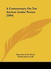   Ten Ancient Arabic Poems  Yahya Ibn Ali Al tibrizi (Paperback, 2009